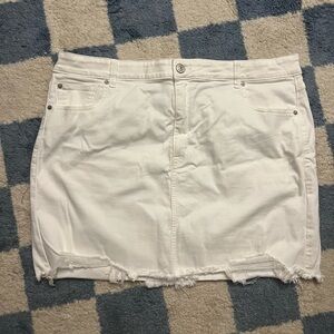 American Eagle Outfitters White Mini Skirt